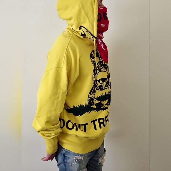 VETEMENTS Don't Tread On Me Hoodie 2019 Rare - Picture 3 of 6